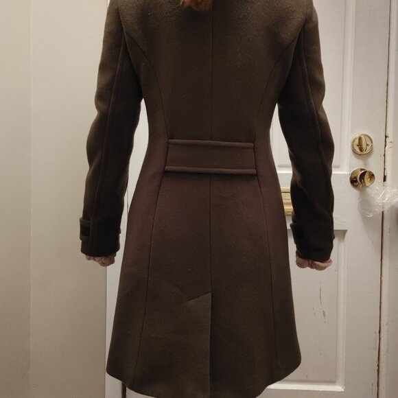 Military green coat - Picture 3 of 6